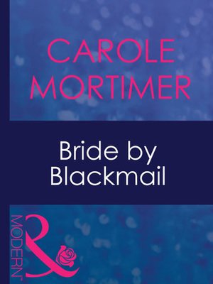 cover image of Bride by Blackmail